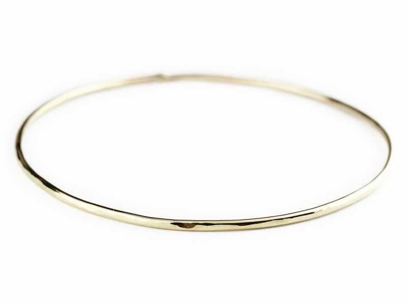 les desseins de DIEU 917 Solid Gold Bangle