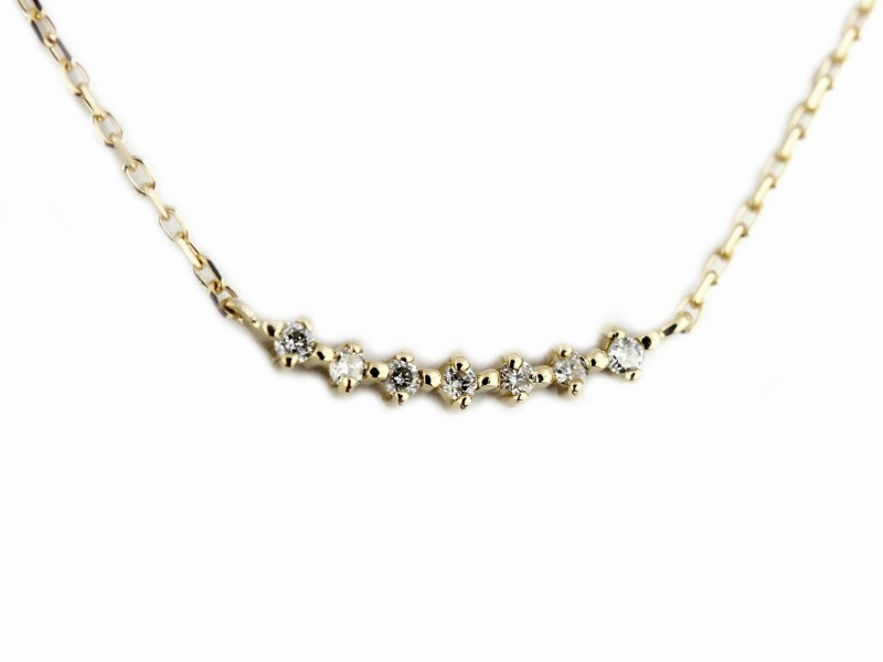 pinacoteca 565 Lucky Diamond Line Necklace