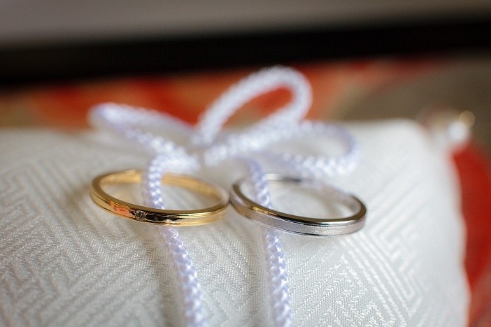 "tie the knot" Wedding Bands -les desseins de DIEU-