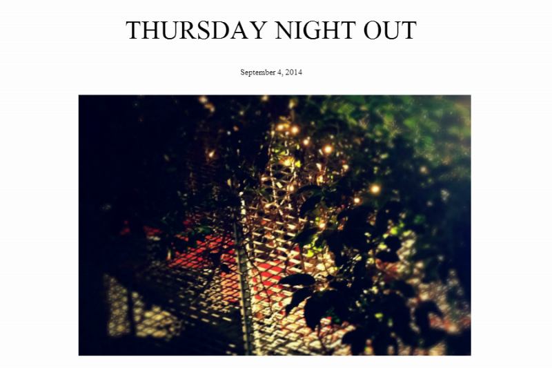 Thursday Night Out        ～ PARTY STYLEはロングでキメる☆～　　-two ply-