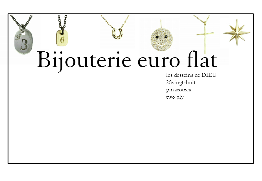 Bijouterie euro flatの楽天ROOMのオフィシャルアカウントをオープンしました