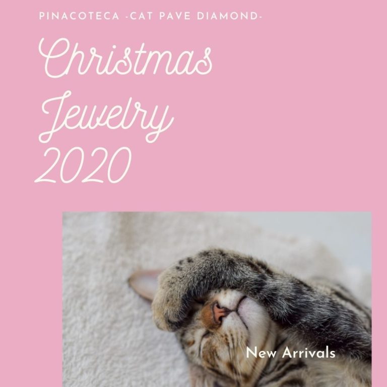 今年のクリスマス ジュエリー★ パヴェ・ダイヤモンドが眩い　プチ贅沢な新作のネコシリーズ
